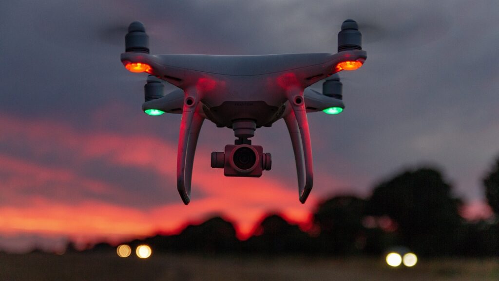 drone, dji, heaven